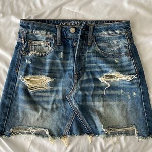 American Eagle jean skirt
